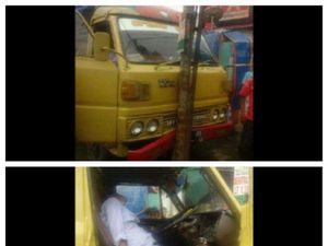Tabrak Tiang Listrik di Jl Raya Dadap, Sopir Truk Tewas