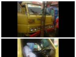 Tabrak Tiang Listrik di Jl Raya Dadap, Sopir Truk Tewas