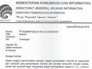 Ini Penjelasan Kominfo Soal Istri Menteri Pimpin Rapat