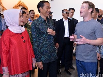 Jokowi Kunjungi Markas Facebook