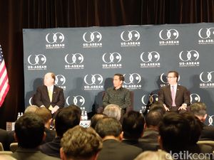 Gaya Jokowi Jadi Terminator Ketika di California