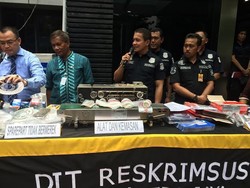 Polda Metro Bongkar Distributor Suku Cadang Motor Palsu