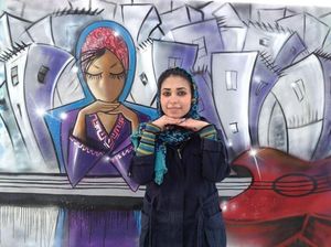 Street Artist Asal Afghanistan Bikin Grafiti Feminisme Street Artist Asal Afghanistan Bikin Grafiti Feminisme