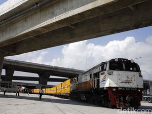 Kereta Tanjung Priok Siap Beroperasi, Pengusaha: Bisa Kurangi 7.000 Truk/Bulan di Jalan