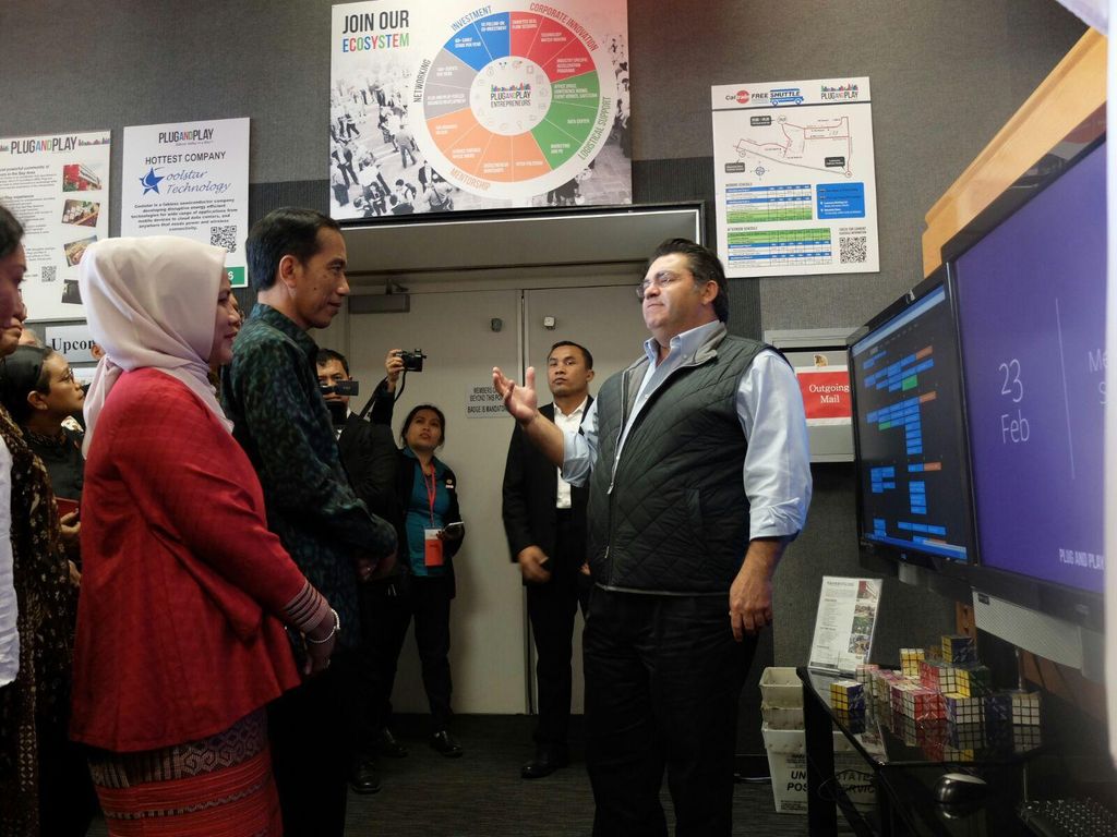 Jokowi Sambangi Kawah Candradimuka Silicon Valley Jokowi Sambangi Kawah Candradimuka Silicon Valley