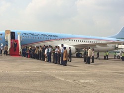 Presiden Jokowi Tiba di Tanah Air Usai Kunjungan ke AS