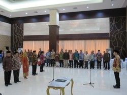 5 Pejabat BRG Dilantik, Siap Normalisasi 2 Juta Hektare Lahan Gambut