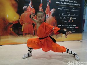 Lincahnya Pendekar Cilik Shaolin Warriors di Jakarta Lincahnya Pendekar Cilik Shaolin Warriors di Jakarta