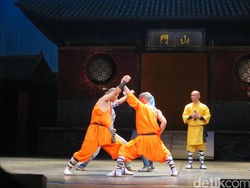 Ciaaat... Belajar Kungfu Bareng Pendekar Shaolin di Atas Panggung!