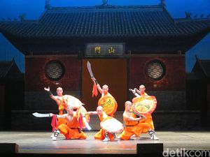 Jurus Legendaris Kungfu Shaolin Pukau Penonton Jakarta! Jurus Legendaris Kungfu Shaolin Pukau Penonton Jakarta!