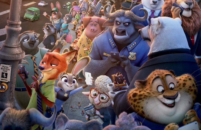 karakter di film Zootopia