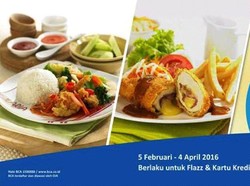 Makan di Solaria Jauh Lebih Hemat Pakai Flazz dan Kartu Kredit BCA!
