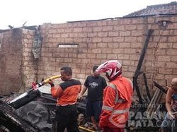 Pabrik Kerupuk di Bogor Terbakar