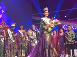 Kezia Roslin dari Sulawesi Utara Rebut Gelar Puteri Indonesia 2016