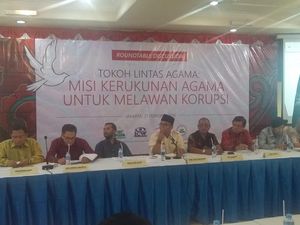 Para Pemuka Agama Kumpul di PP Muhammadiyah Serukan Tolak Revisi UU KPK