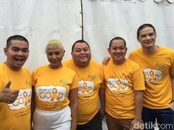 Indra Bekti Rela Botak untuk Amal