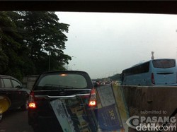 Kecelakaan di Tol Jagorawi Selesai Ditangani, Macet Masih Mengular 11 Km