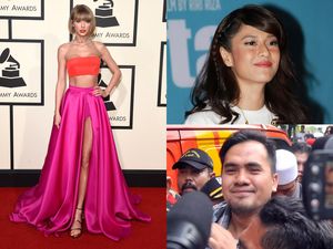 10 Foto Terheboh: Grammy Awards 2016, Dian Sastro hingga Saipul Jamil