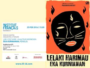 Novel Lelaki Harimau Eka Kurniawan Akan Dibedah di IFI Jakarta