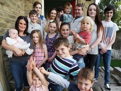 Wanita 40 Tahun Ini Akan Lahirkan Anak yang ke-19