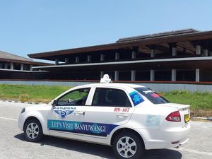 Bandara Blimbingsari Dipercantik, Konsep Green Design Tinggal Finishing