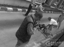 Pengendara Motor yang Tewas di Busway Cawang Akibat Menabrak Portal