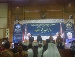 Grand Syeikh Al Azhar Kagumi Kerukunan Umat Beragama di Indonesia