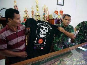 Intel TNI di Jombang Temukan 4 Kaos Bergambar Palu-Arit dan ISIS