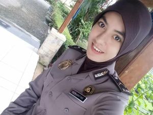 Dwi Tiara Rusci, Polisi Cantik Asal Sulawesi Tenggara Peserta Hijab Hunt 2016