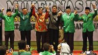 Romi dkk Gelar Mukernas PPP di Ancol