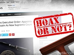 Kabar Palsu Obama Tunjuk Hakim Agung Muslim Pertama di AS