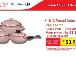 Promo Peralatan Masak dengan Transmart Carrefour