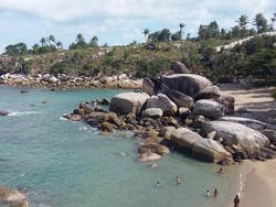 Turun Aban, Pantai Jelita di Timur Pulau Bangka