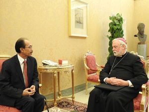 Terima Dubes RI, Menlu Vatikan: Gerakan LGBT Dosa