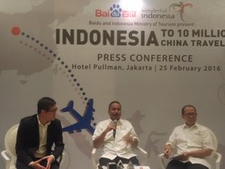 2016, Kemenpar Targetkan 2 Juta Turis China ke Indonesia
