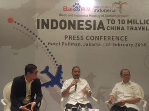 Kemenpar Gandeng Baidu, Datangkan Turis China Lebih Banyak Kemenpar Gandeng Baidu, Datangkan Turis China Lebih Banyak