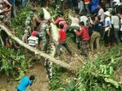 Buaya Sepanjang 4,3 Meter ini Diberondong Peluru karena Memangsa Kakek Bani