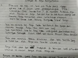 Ditemukan di Kalijodo, Surat-surat Penyataan Diri PSK Serta Dibubuhi Materai