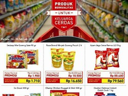 Lengkapi Kebutuhan Groseri di Promo Akhir Pekan