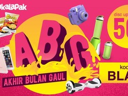 Banjir Voucher Diskon di Akhir Bulan. Hanya di Bukalapak!