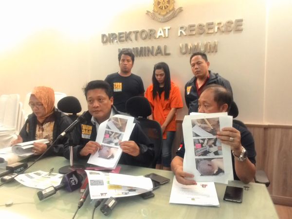 Rianti Menangis Saat Mengakui Bunuh Bocah Marvel