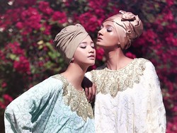 Pemotretan di Hollywood, Laura Muljadi & Sarah Azka Bak Anak Kembar