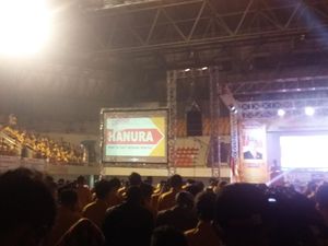 Ribuan Kader Hanura Padati Tennis Indoor Senayan