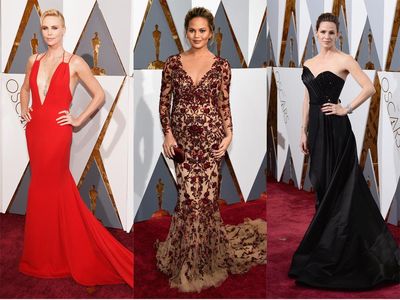 Sederet Bintang Ini Juga Memesona di Red Carpet Oscar 2016 (1)