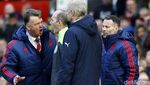 Aksi Diving Van Gaal di Laga MU vs Arsenal