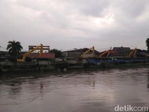 Penampakan Kalijodo di Detik-detik Terakhir Jelang Diratakan