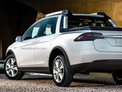 Ketika Mobil Listrik Tesla Berbentuk Pikap