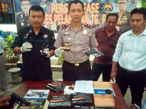 Terdeteksi X-Ray, Delapan Pucuk Airsoft Gun Gagal Diselundupkan