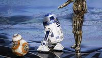 Bikin Gemes! BB-8 Stars Wars Tampil di Panggung Oscar 2016.
