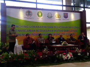 Menteri LHK: Presiden Minta Titik Api di Hutan dan Lahan Segera Dipadamkan